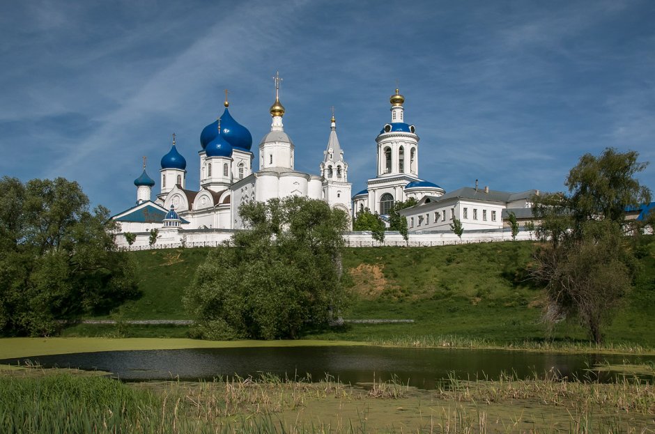 Храм Покрова на Нерли с высоты птичьего полета
