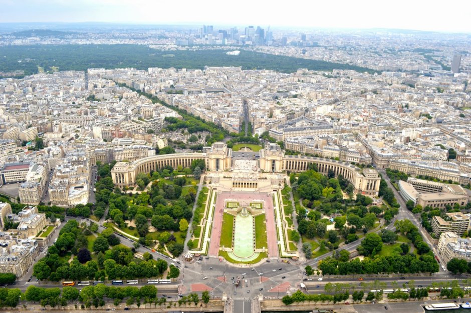 Сады Трокадеро в Париже
