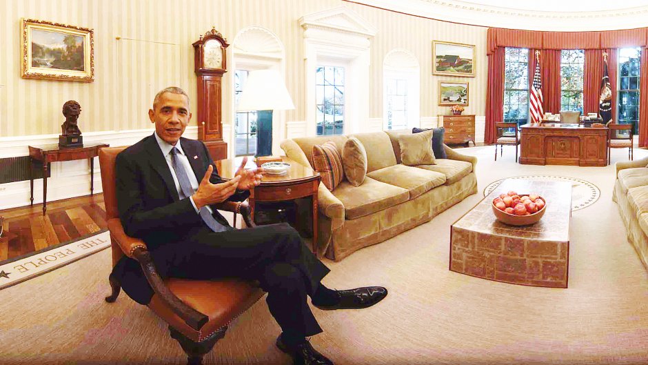Мишель Обама в белом доме