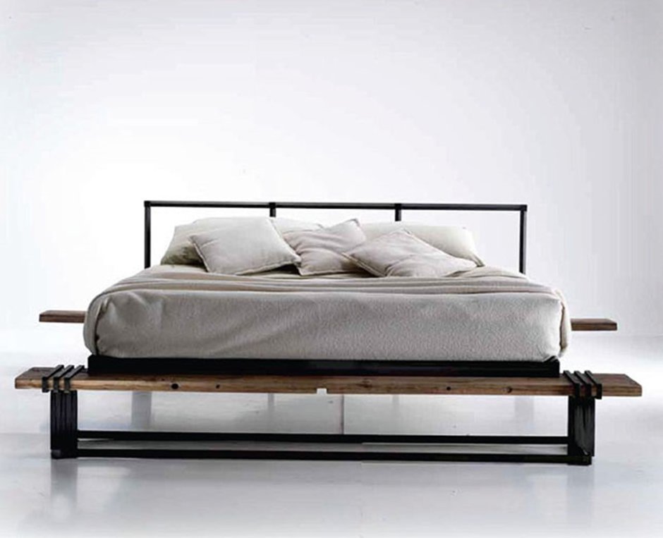 Кровать подиум в стиле лофт