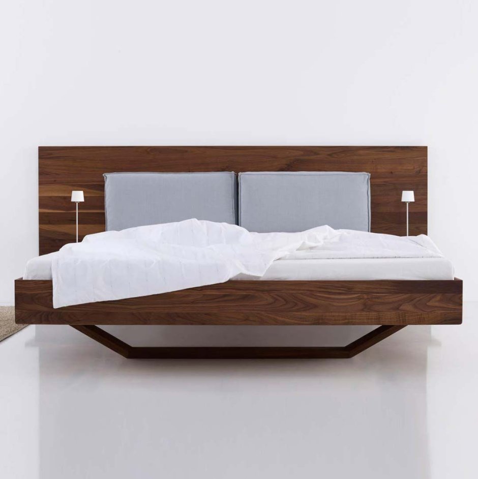 Кровать лофт из дерева Industrial Shik
