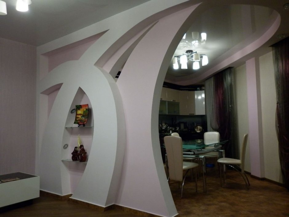 Декоративные арки из гипсокартона