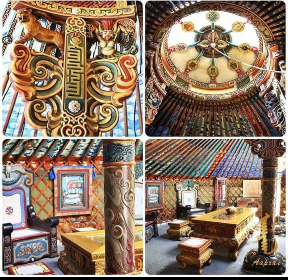 Казахская юрта Муканов