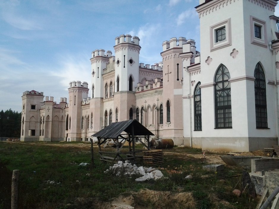 Замок Пусловских в Коссово история
