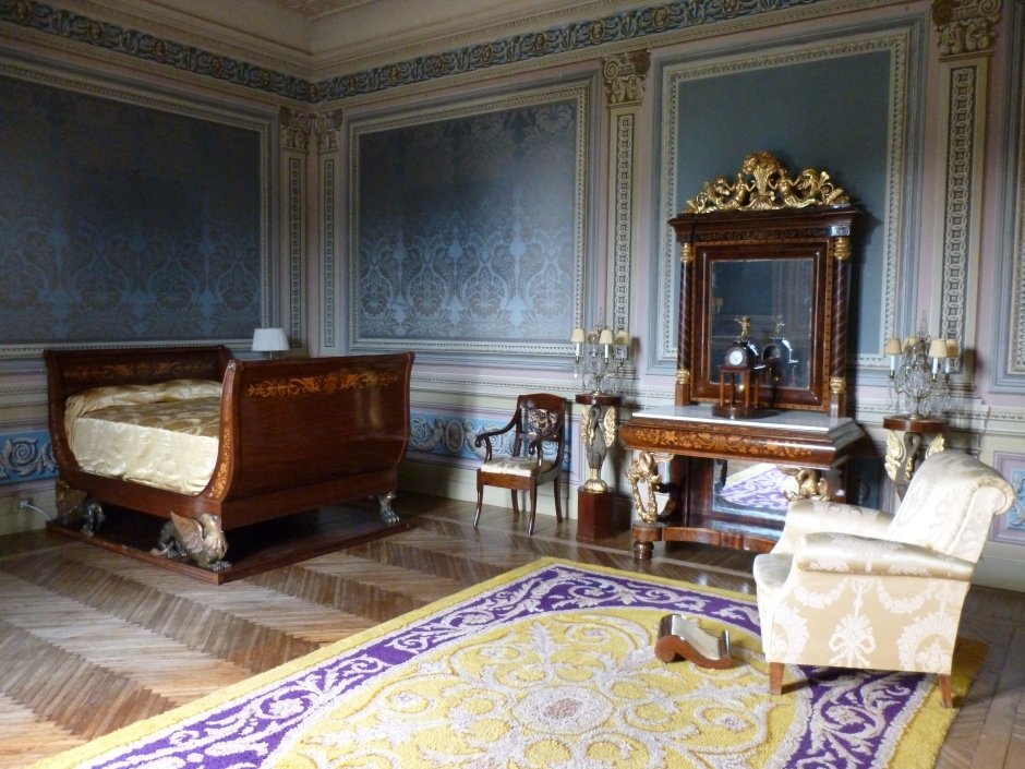 Спальня короля в Королевский дворец Мадрид