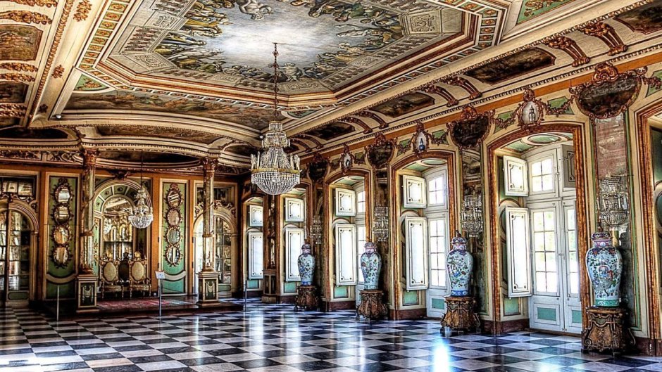 Дворец Келуш Португалия внутри