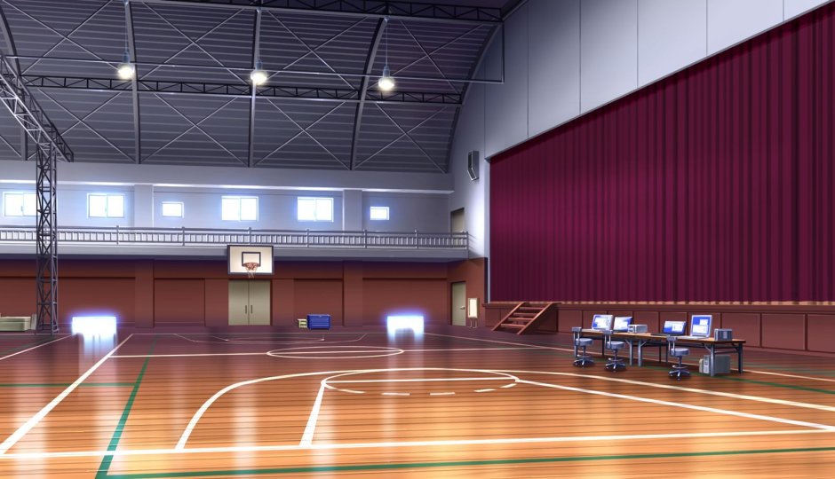 Баскетбол Куроко спортивный зал