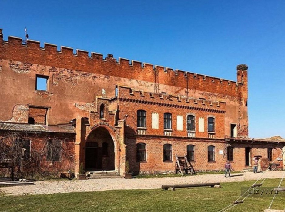 Замок Шаакен в Калининградской