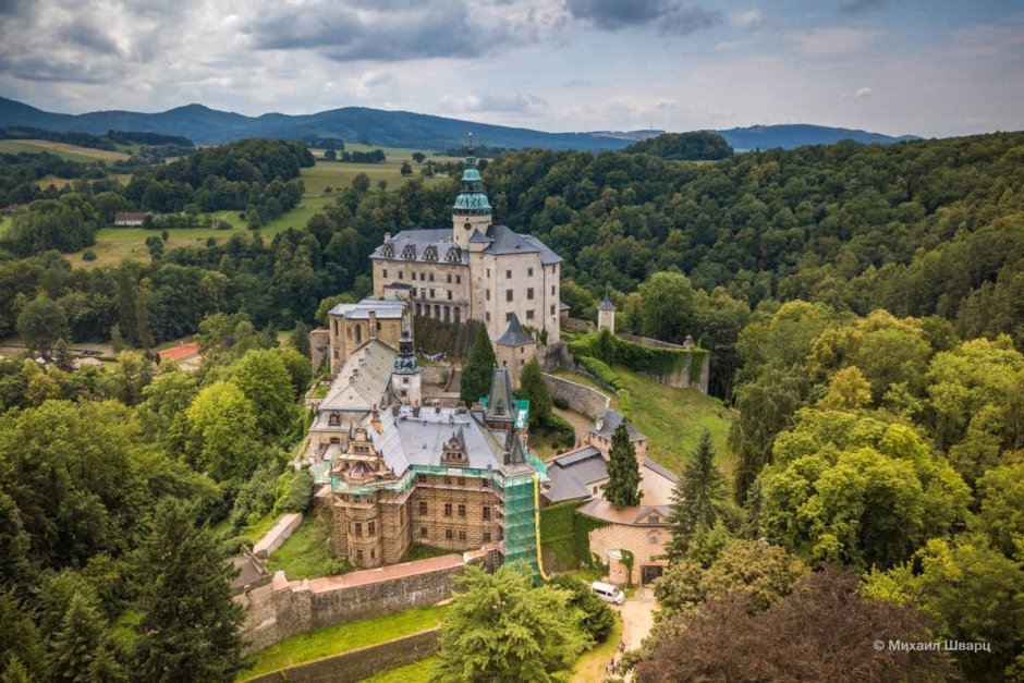 Замки Чехии Фридлант замок