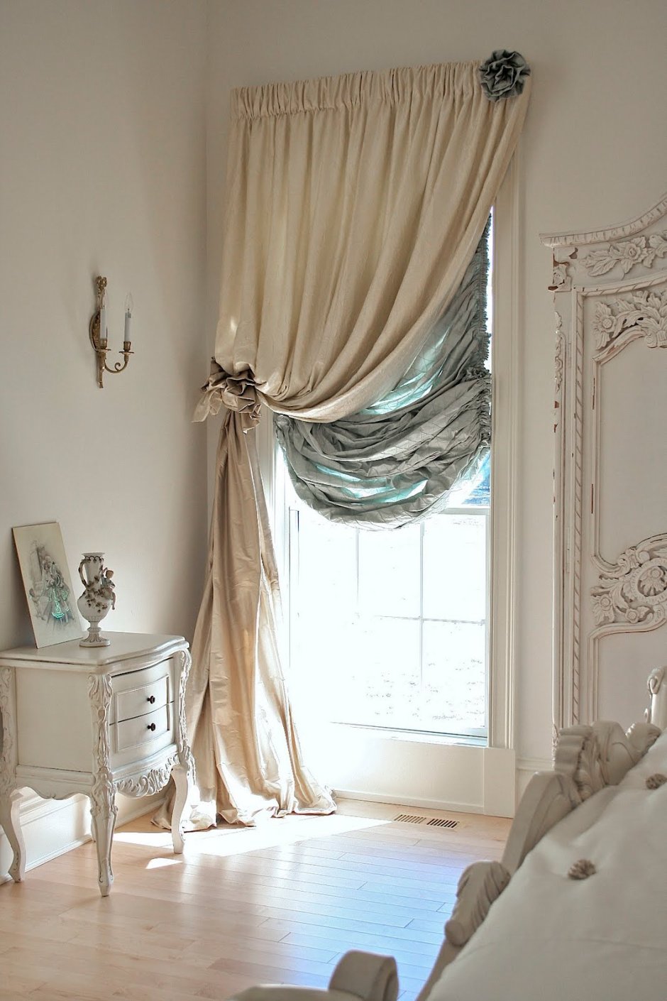 Красивые шторы в спальню