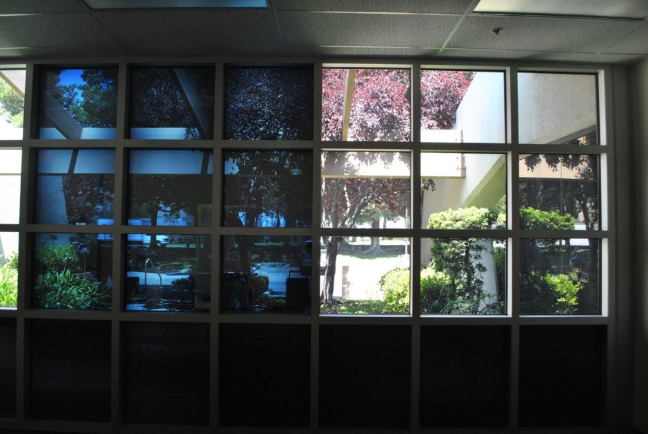 Домик с панорамными окнами