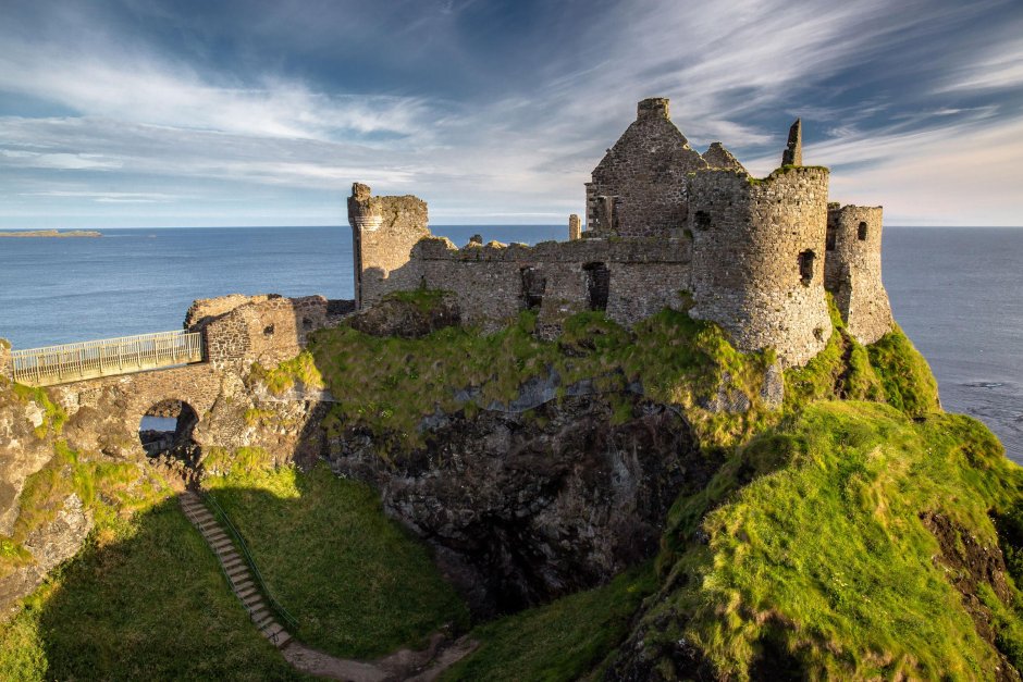 Северная Ирландия достопримечательности замок Данлюс