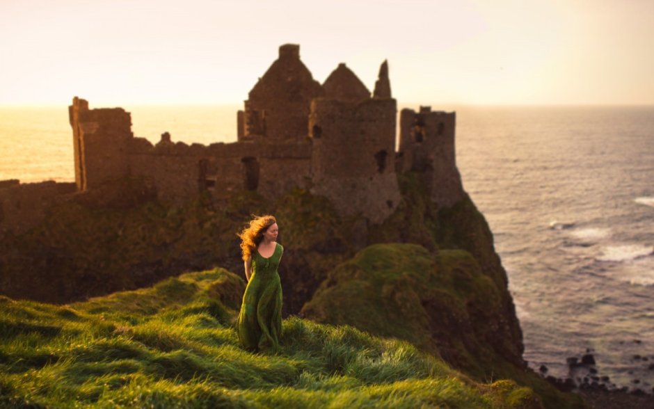 Замок Данлюс (Портраш) Северная Ирландия