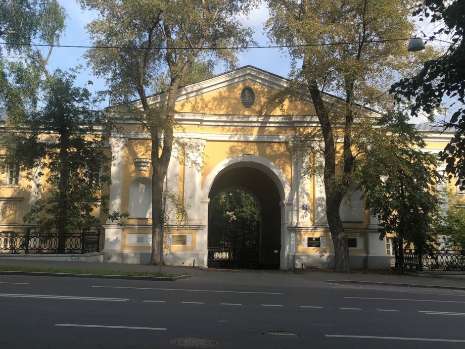 Первый военный госпиталь в Москве 1707