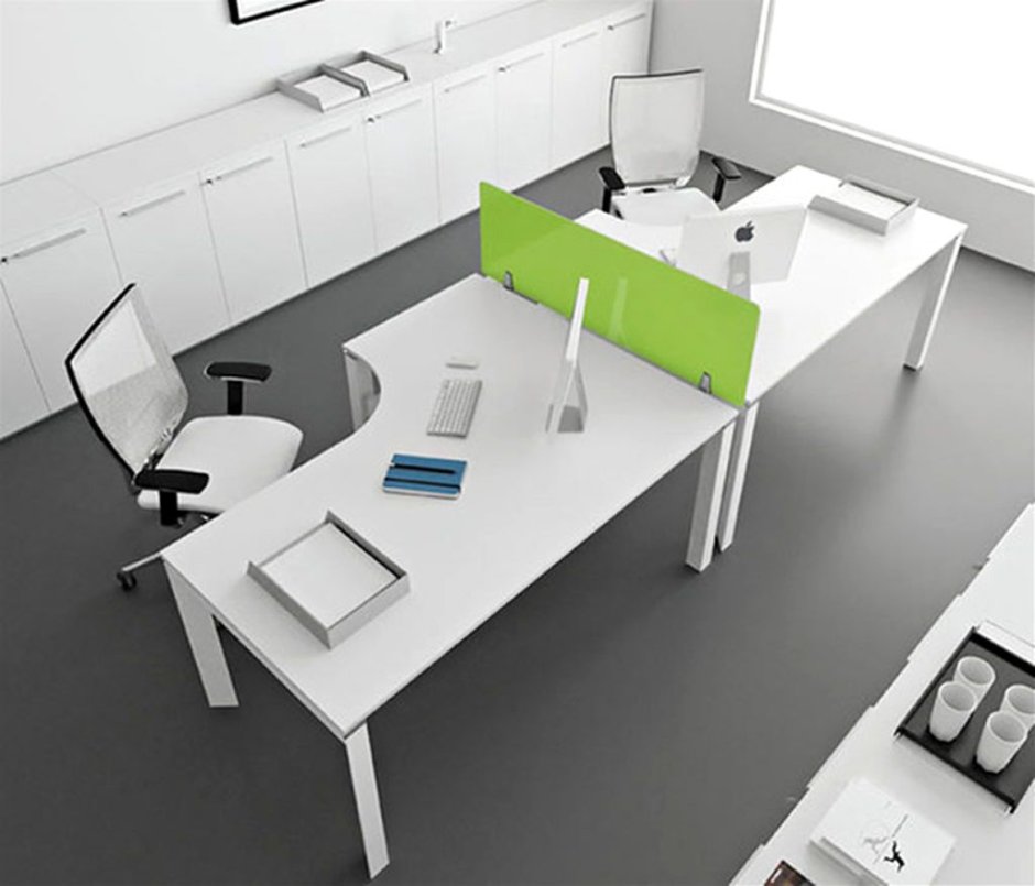 Офисные столы необычной формы