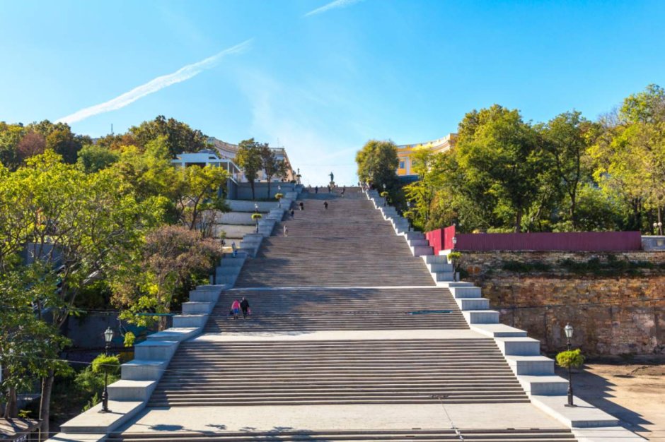 Потемкинская лестница Одесса первая половина 20 века