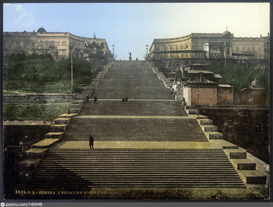 Одесса 1890 год Потемкинская лестница