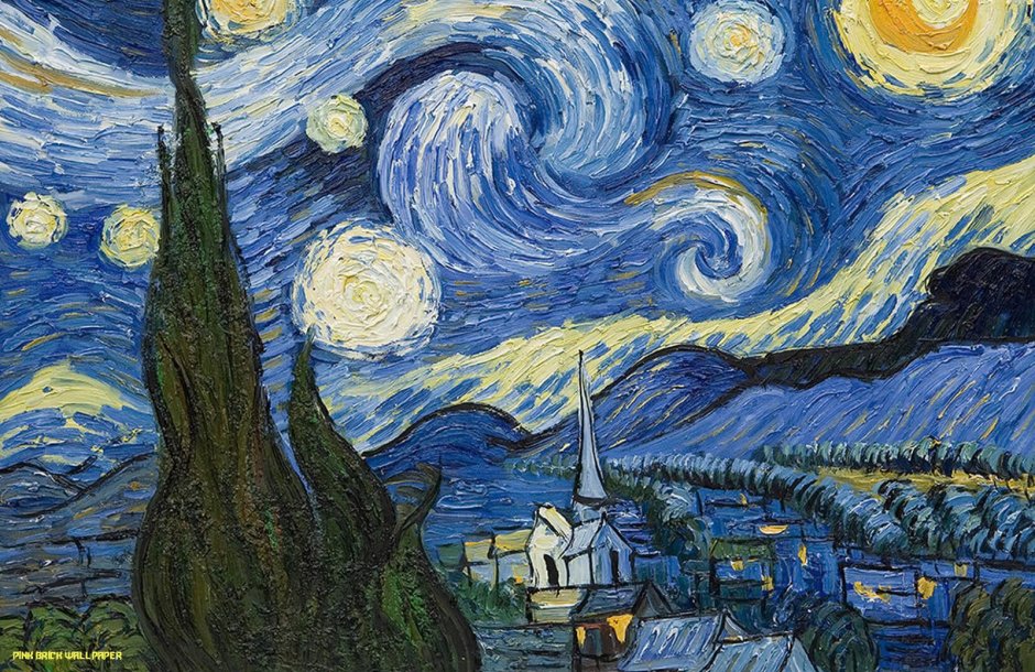 Ван Гог ночная терраса в музее