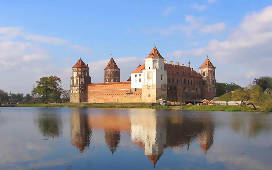 Белоруссия Гродно достопримечательности Несвижский замок