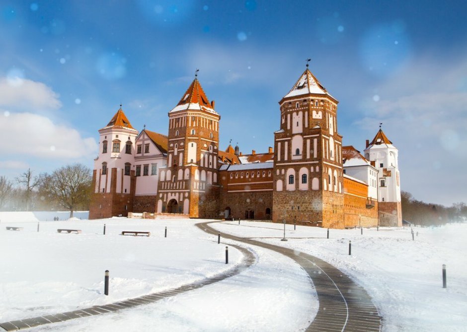 Достопримечательности Беларуси Мирский замок