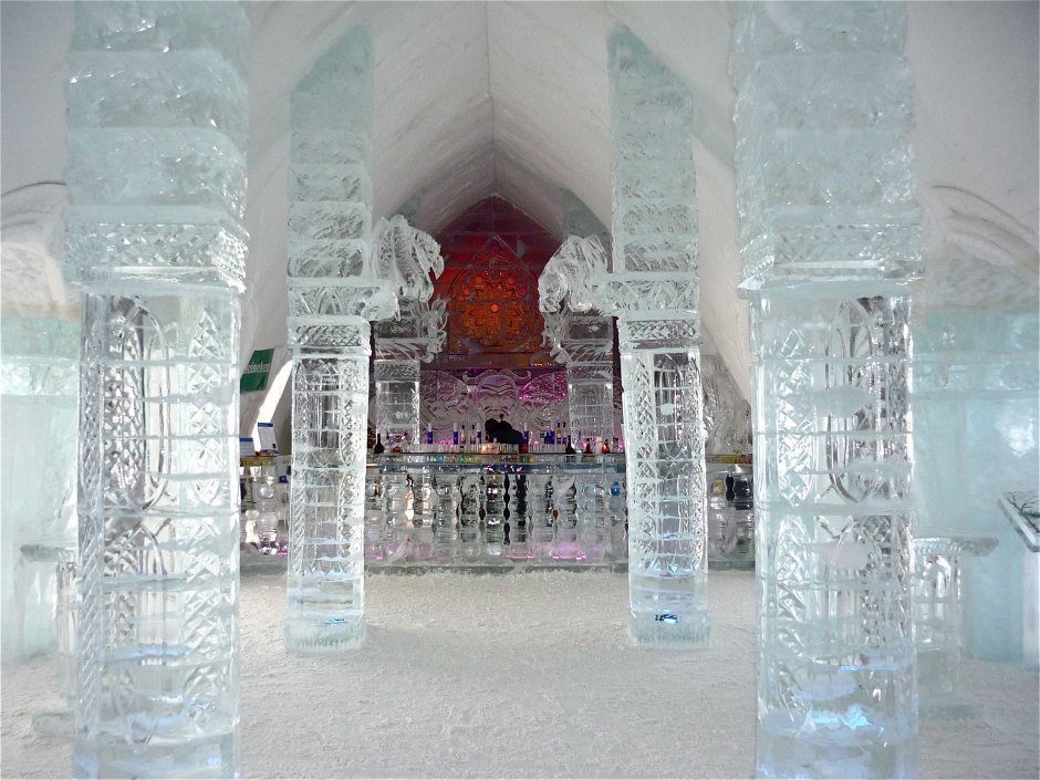 Ледяной дворец Анны Иоанновны изнутри
