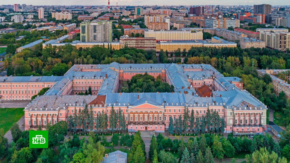 Лефортовский дворец сверху