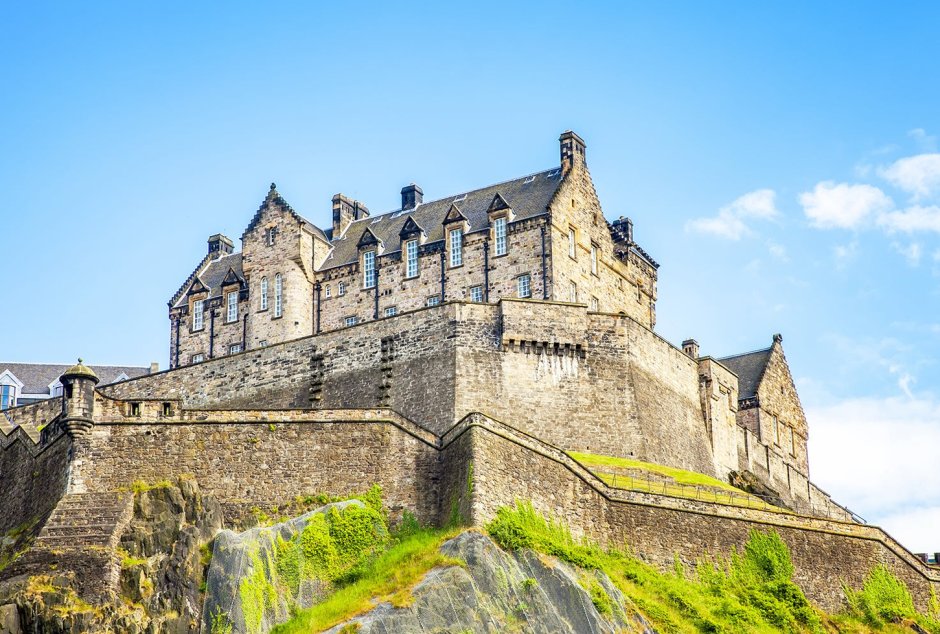 Эдинбургский замок Шотландия внутри