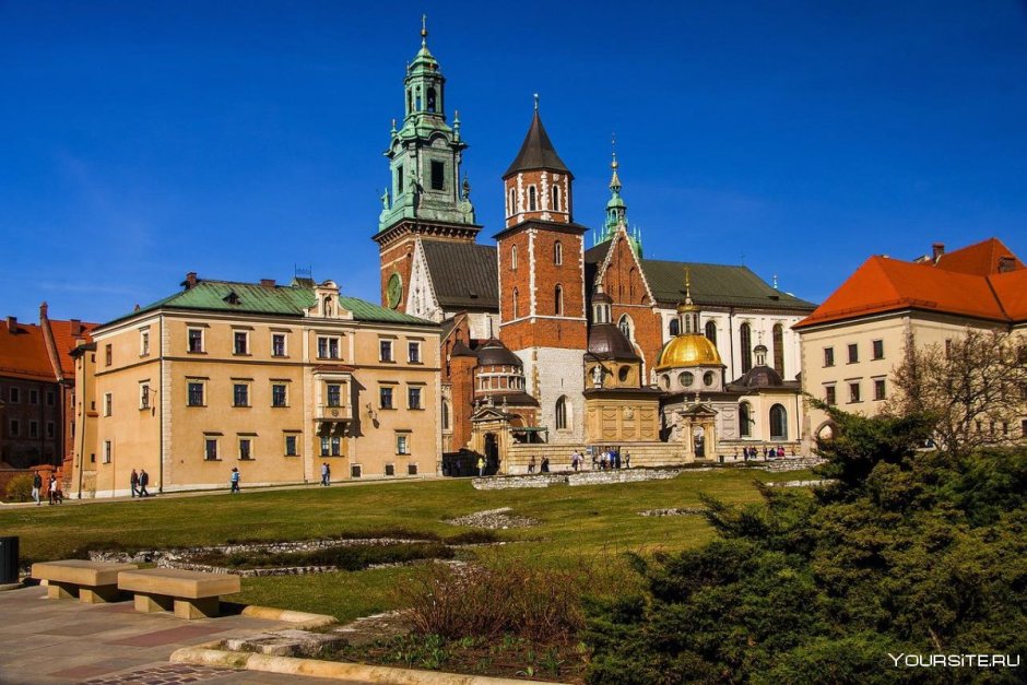 Королевский замок Вавель. Польша