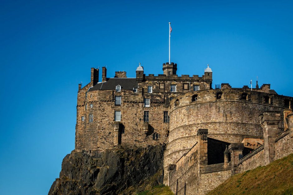 Эдинбургский замок миля