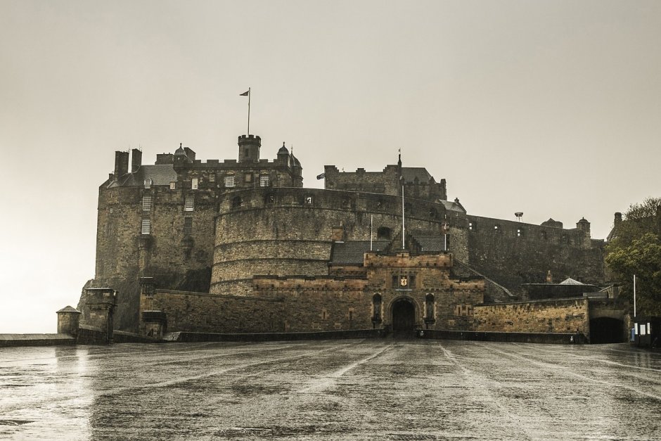 Эдинбургский замок Эдинбург призраки