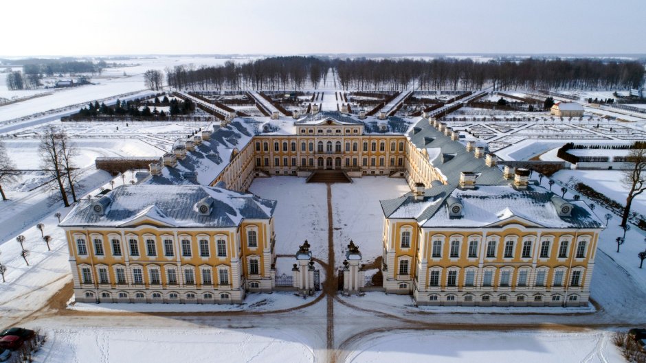 Залы Рундальский дворец Латвия
