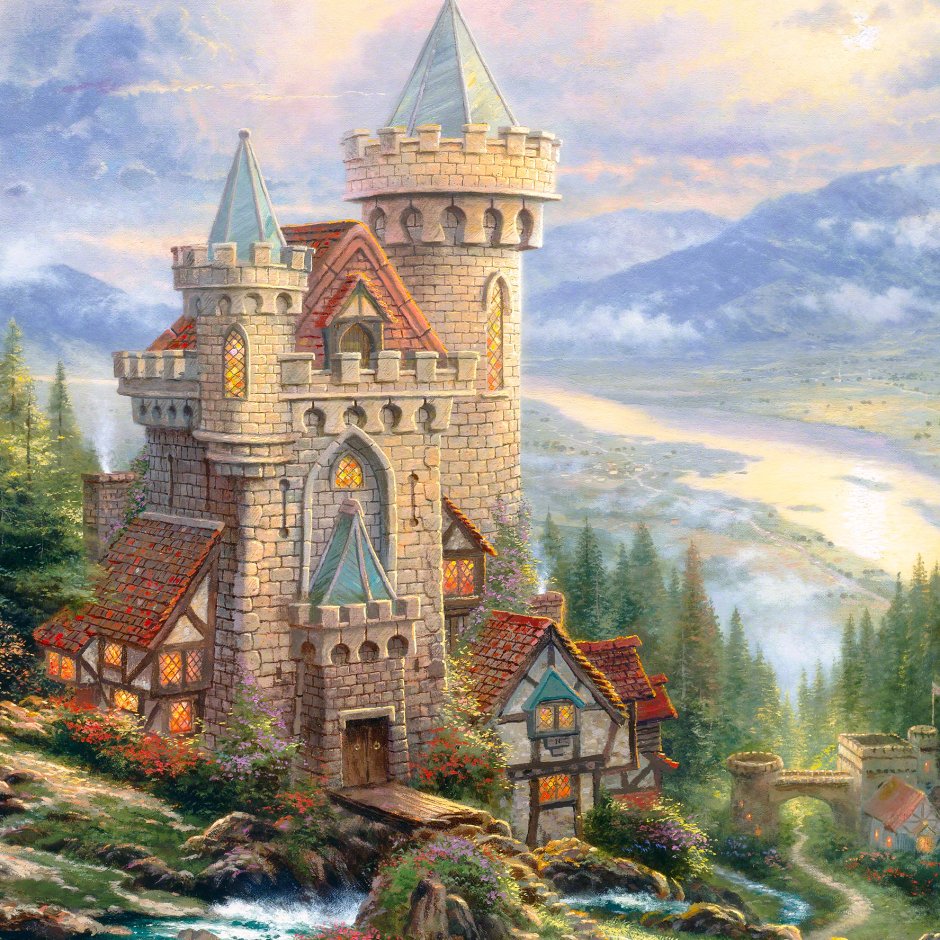 сказочные дворцы и замки