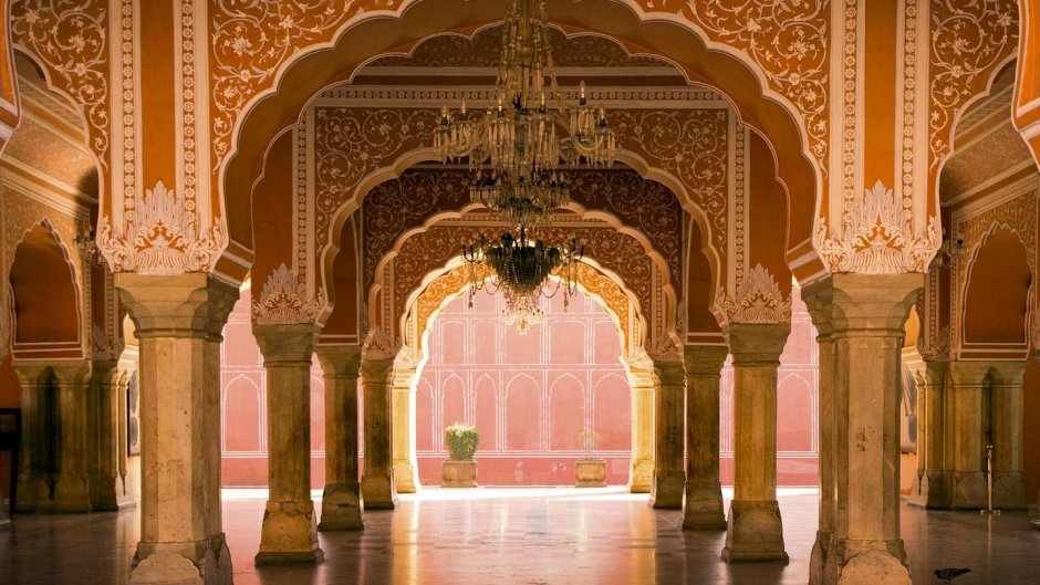 Зеркальный дворец Джайпура