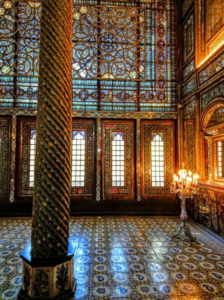 Дворец Голестан достопримечательности Ирана