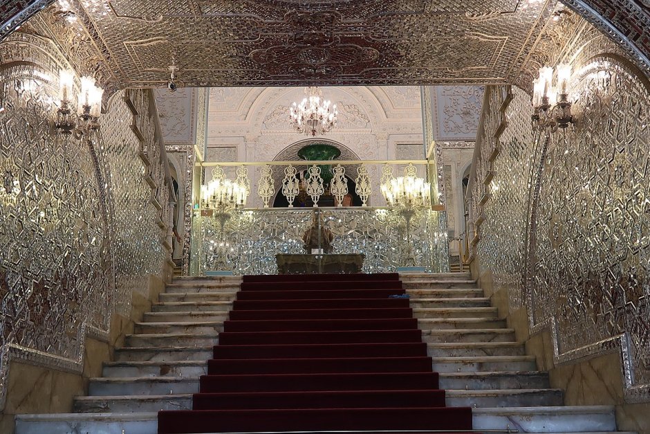 Иран зеркальный дворец Голестан