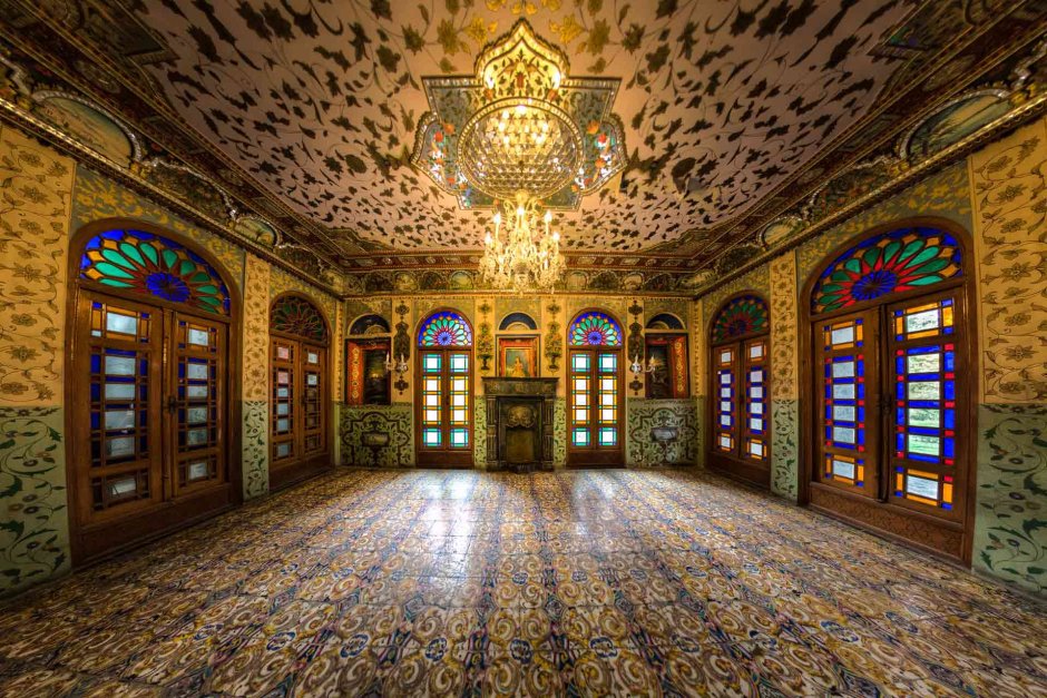 Иран зеркальный дворец Голестан