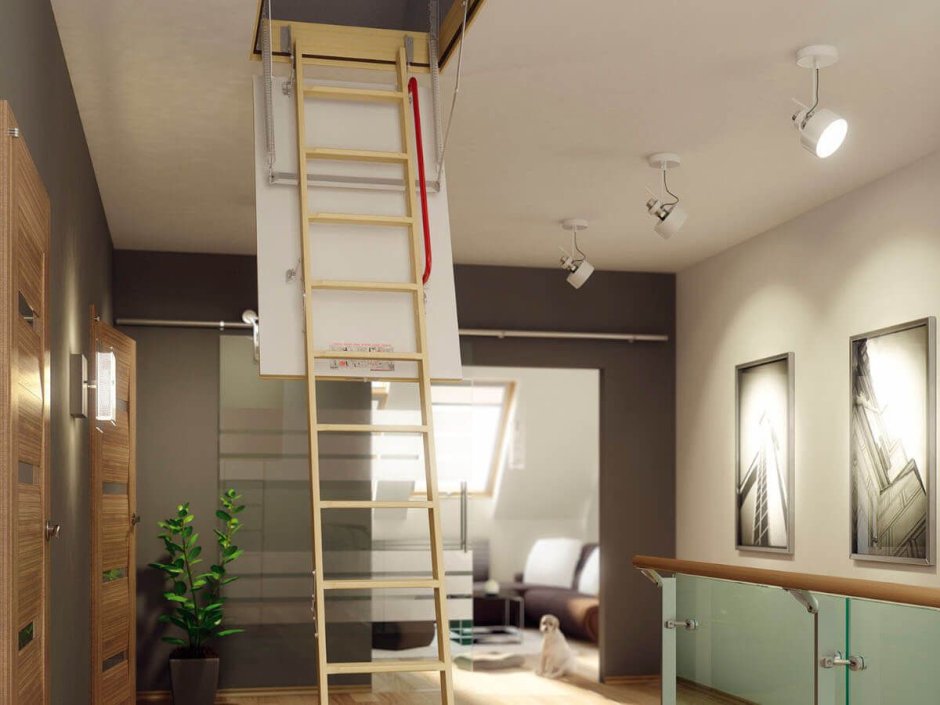 Чердачная лестница Loft Ladder ll1t70cm