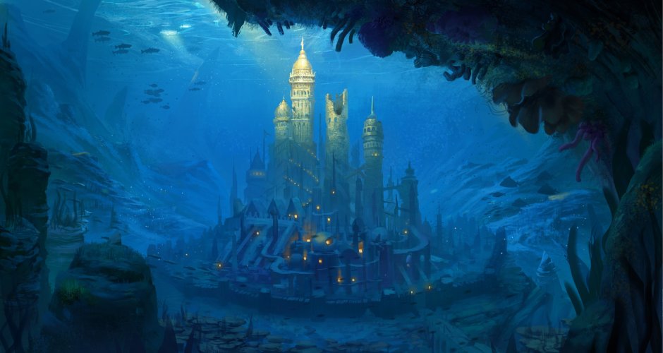 Подводный замок Русалочки