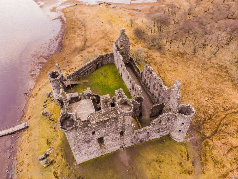 Замок Килхурн Шотландия внутри