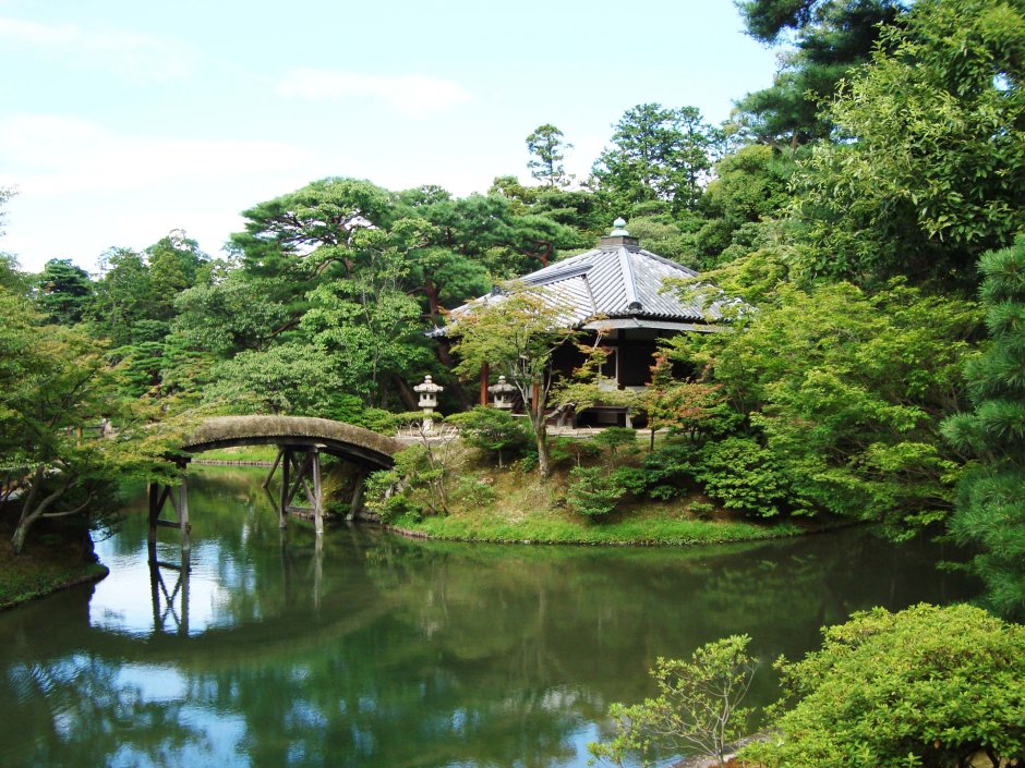 Дворец Кацура в Киото
