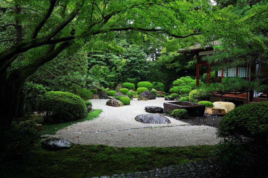 Террасирование в японском саду