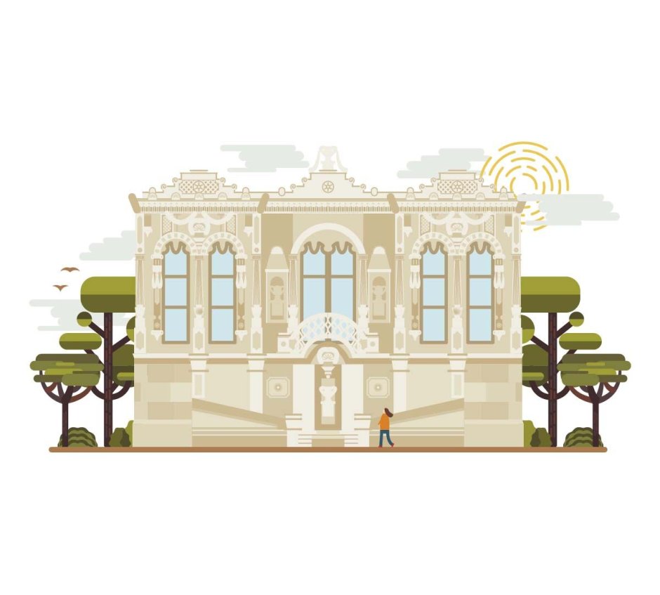 Интерьеры Меншиковский дворец белый бальный зал