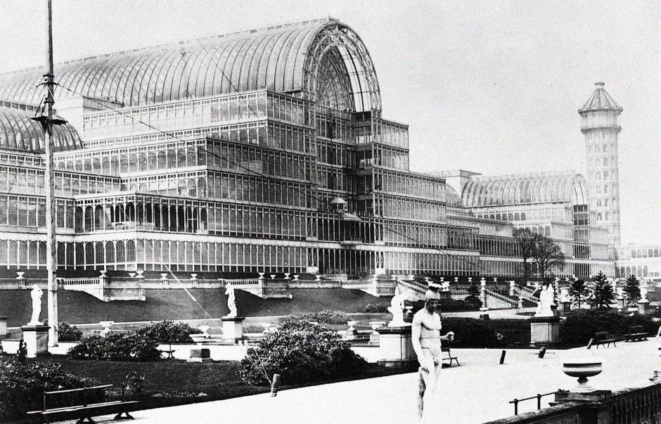 Джозеф Пакстон. «Хрустальный дворец» в Лондоне. 1851 Г.,