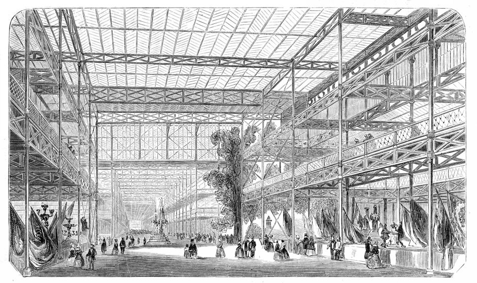 Джозеф Пэкстон Хрустальный дворец Лондон 1851 г