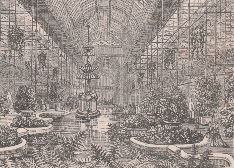 Хрустальный дворец Англия 19 век