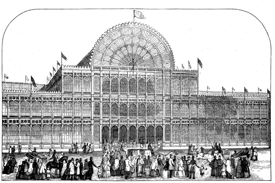 Хрустальный дворец Джозефа Пакстона 1851