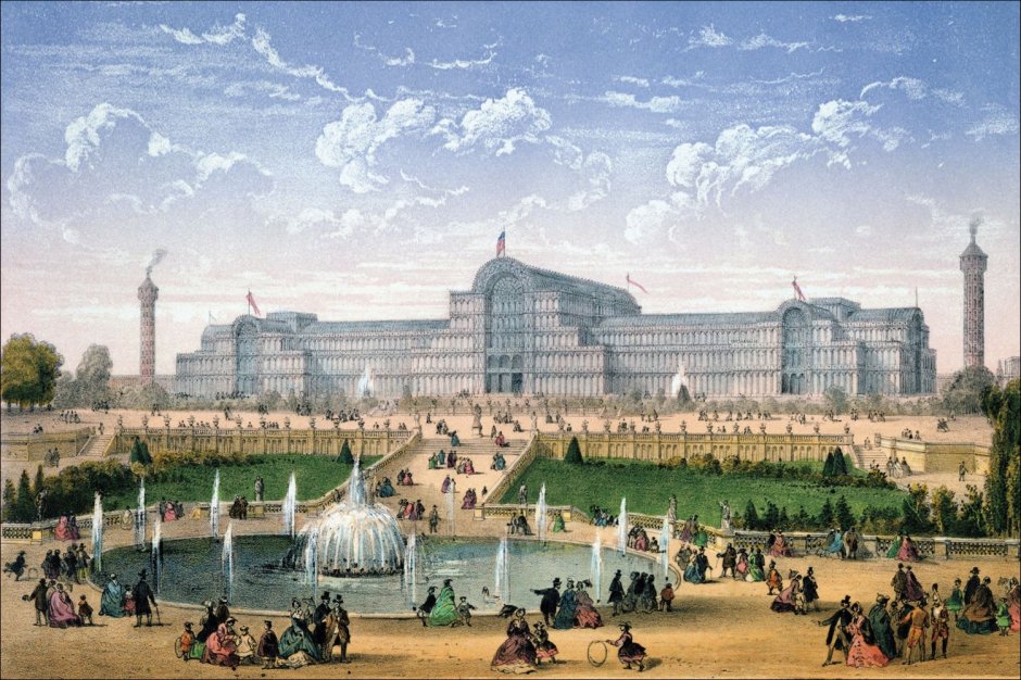 Всемирная выставка в Лондоне 1851 г Хрустальный дворец