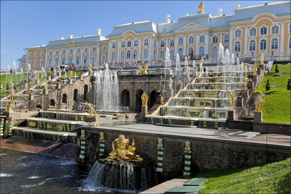 Петергоф летняя резиденция русских императоров