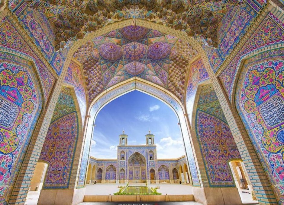 Пятничная мечеть в Исфахане. Иран.