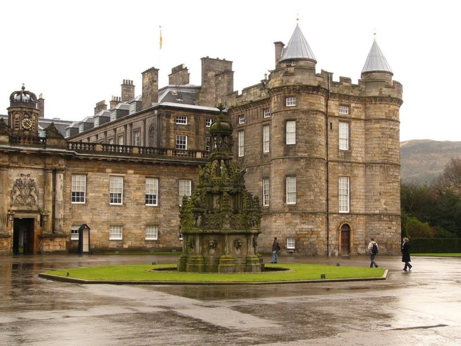 Edinburgh the Palace of Holyroodhouse открытки
